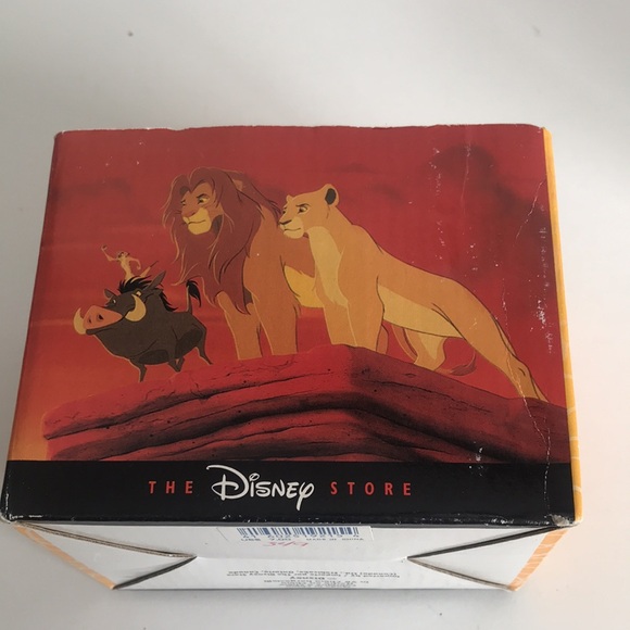 DISNEY STORE EXCLUSIVE VTG 90’s NWT THE LION KING COLLECTIBLE MUG & ORIGINAL BOX - Picture 6 of 8